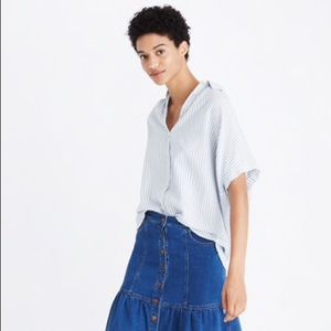 Madewell Central Shirt in Erinn Stripe
